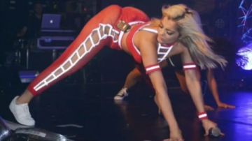 Desafío de pajas con famosas - Bebe Rexha