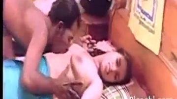 Indian couple get passionate at home