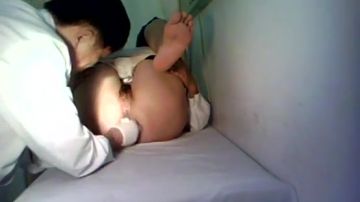 Perverted Chinese doctor secretly films gyno exams