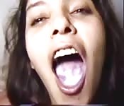 Indian Cum Swallow - Beautiful Indian girls swallowing loads of cum