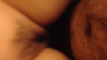 Indian beauty gets her hairy cunt smashed